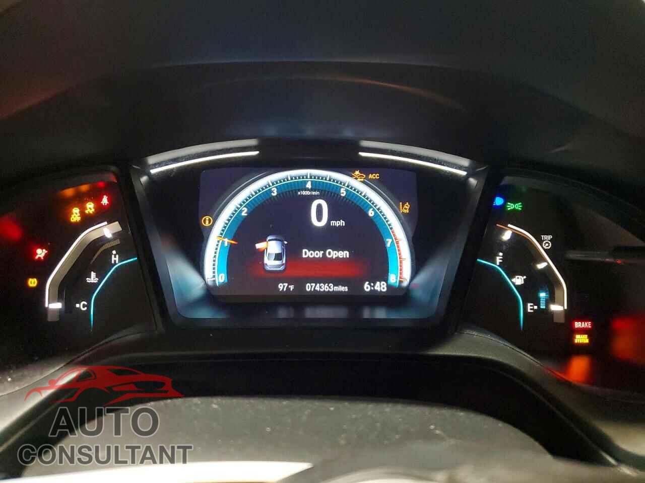 HONDA CIVIC 2019 - 2HGFC2E60KH605629
