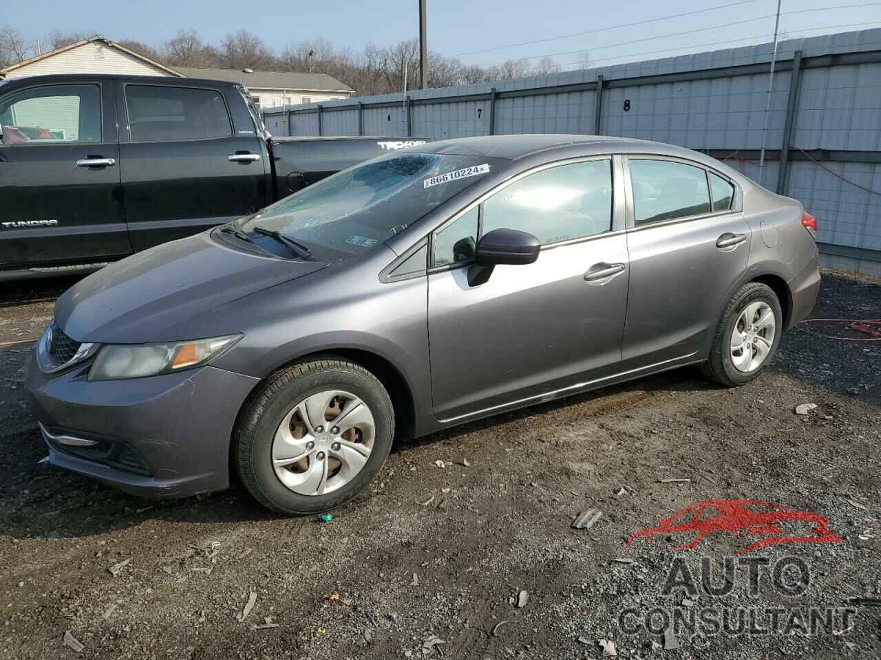 HONDA CIVIC 2014 - 2HGFB2F51EH551724
