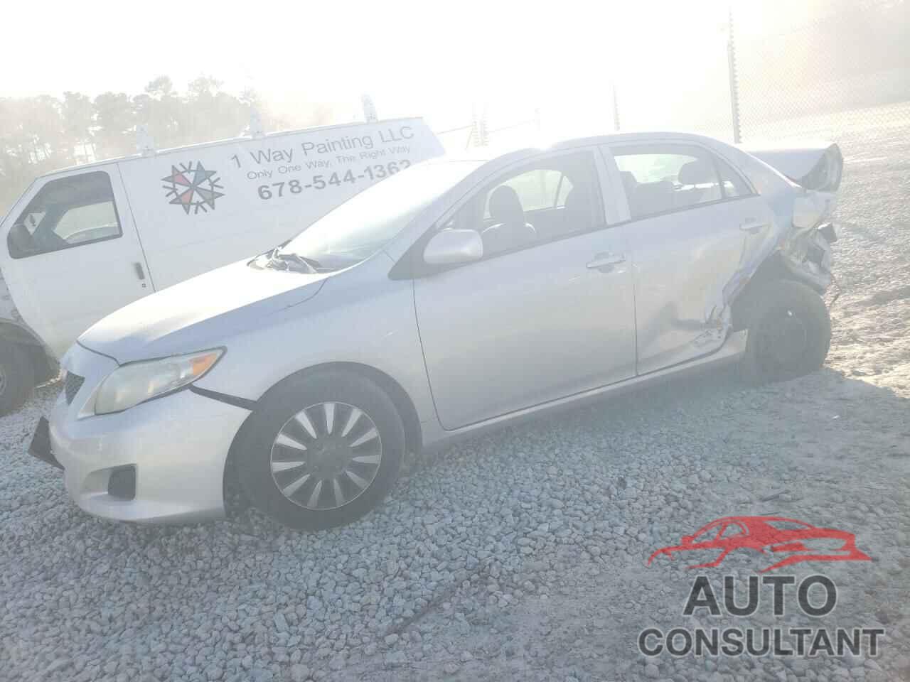 TOYOTA COROLLA 2009 - 2T1BU40E09C190837