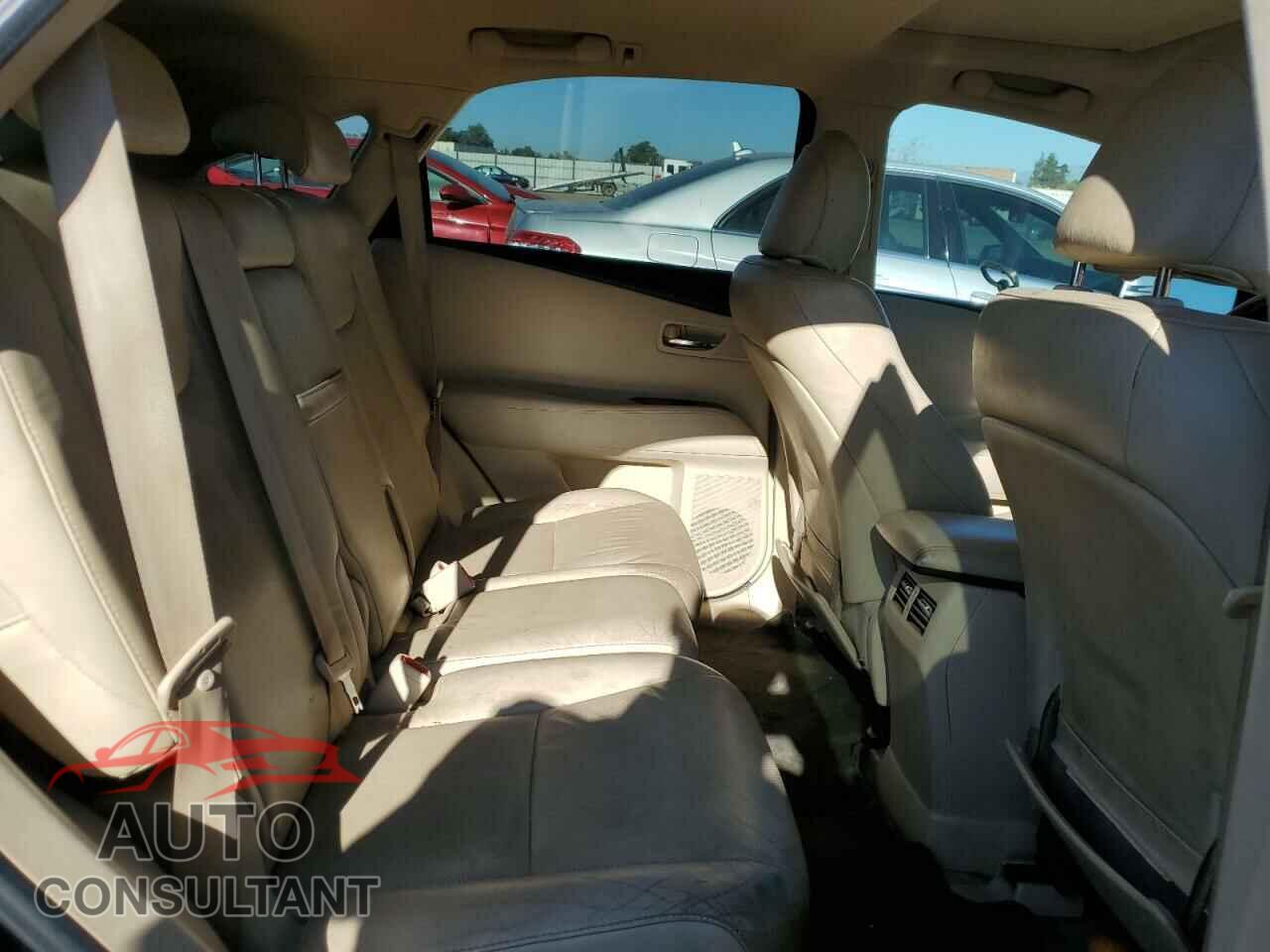 LEXUS RX350 2010 - 2T2BK1BA7AC018335