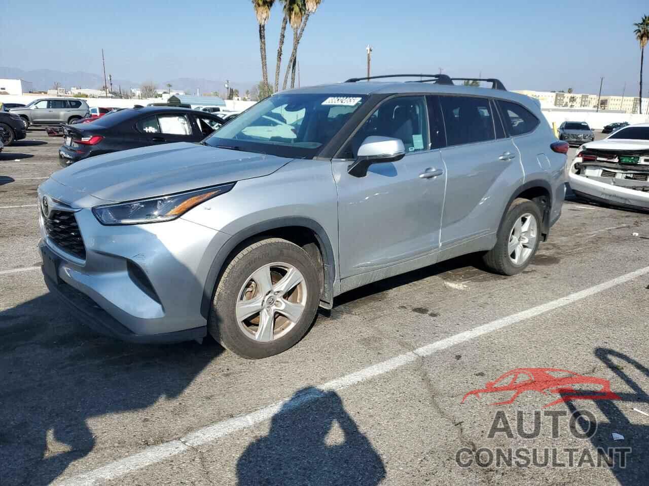 TOYOTA HIGHLANDER 2021 - 5TDCZRAH7MS085322
