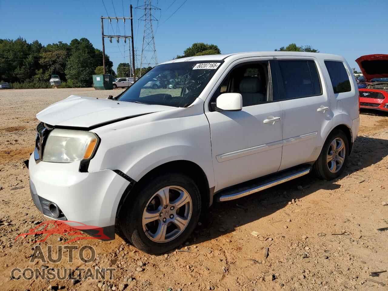 HONDA PILOT 2013 - 5FNYF4H5XDB025956