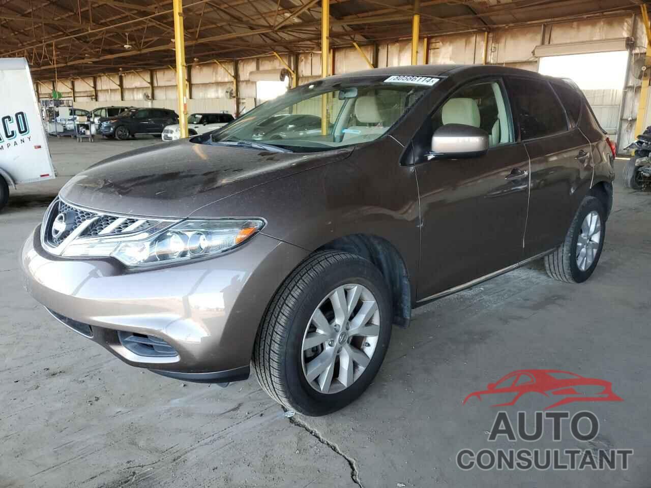 NISSAN MURANO 2012 - JN8AZ1MU7CW106982