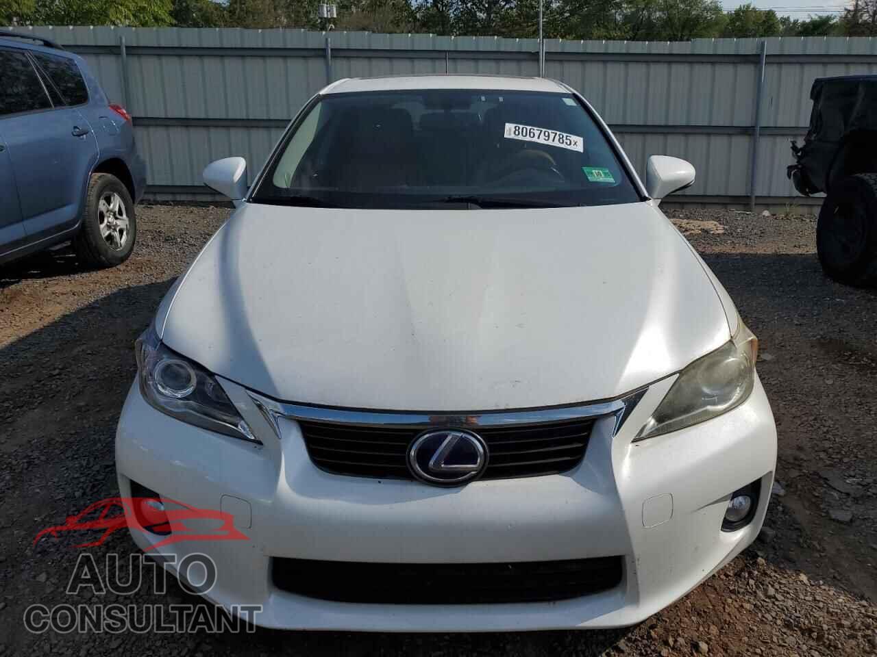 LEXUS CT 200 2012 - JTHKD5BH2C2048507