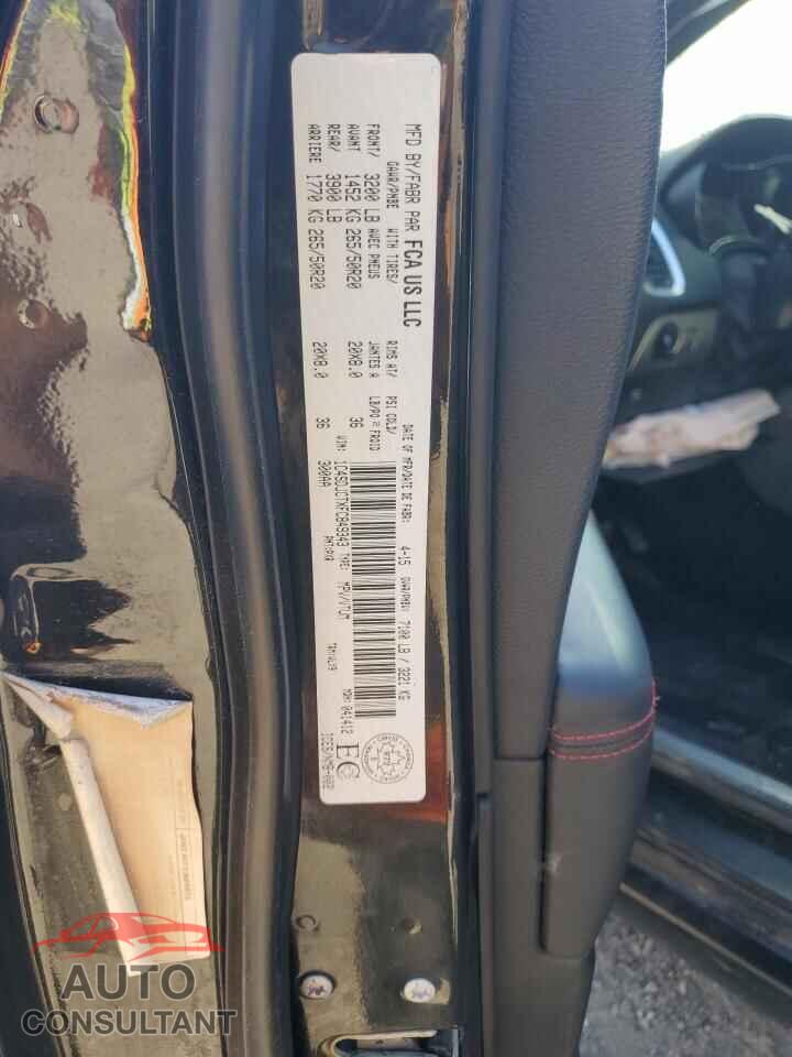 DODGE DURANGO 2015 - 1C4SDJCTXFC849343