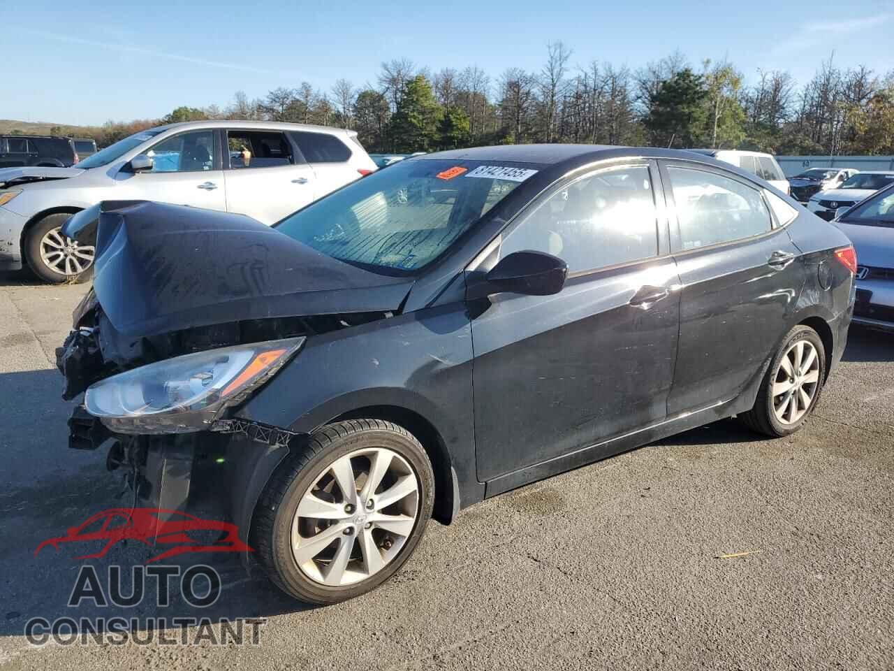 HYUNDAI ACCENT 2013 - KMHCU4AE7DU295658