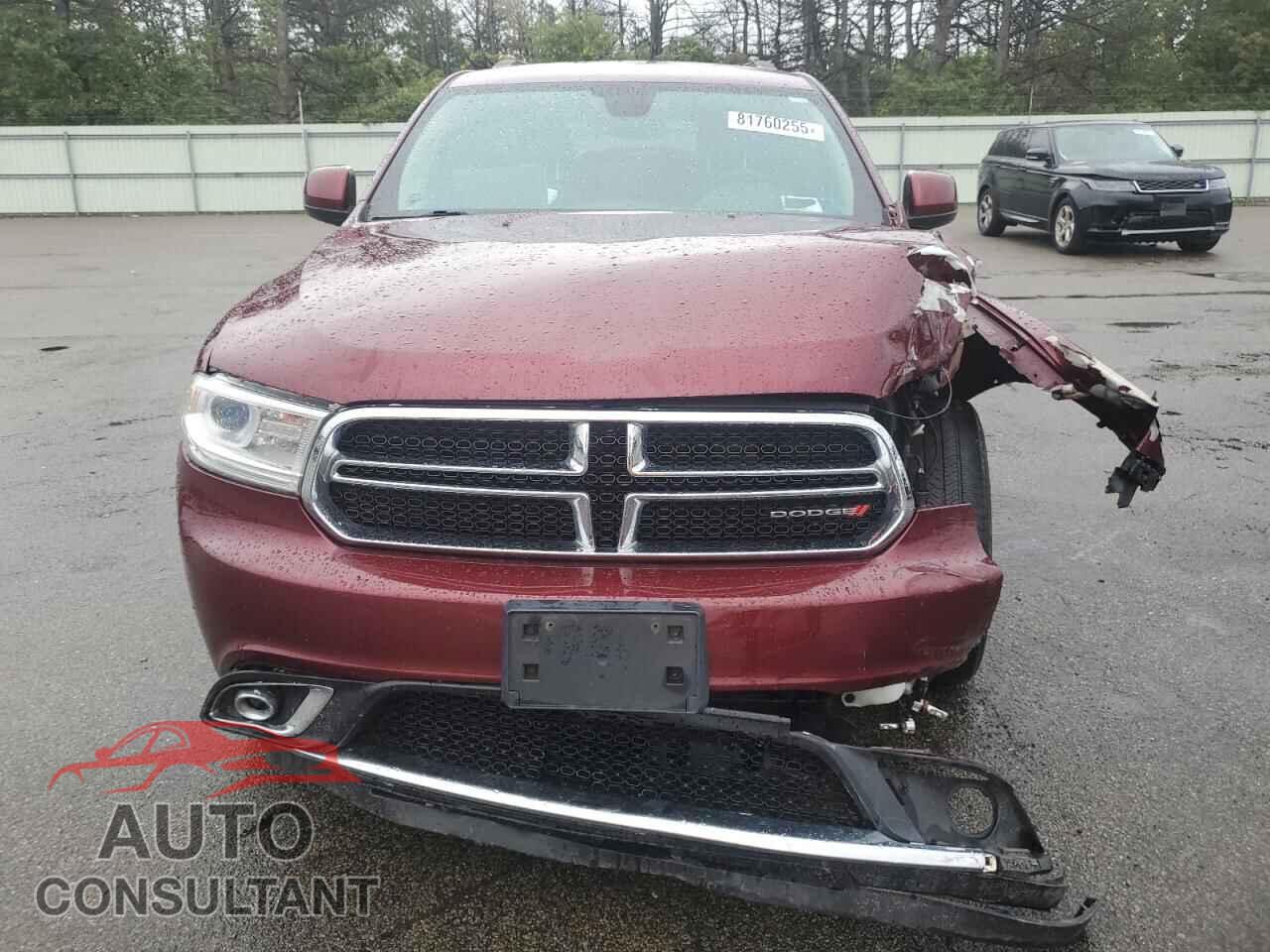 DODGE DURANGO 2017 - 1C4RDJAG9HC601219