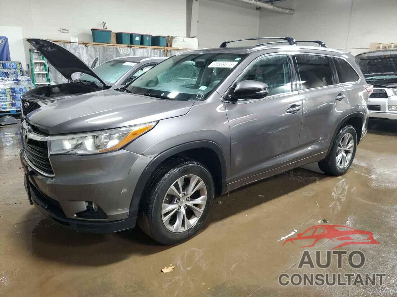TOYOTA HIGHLANDER 2015 - 5TDKKRFH4FS073690