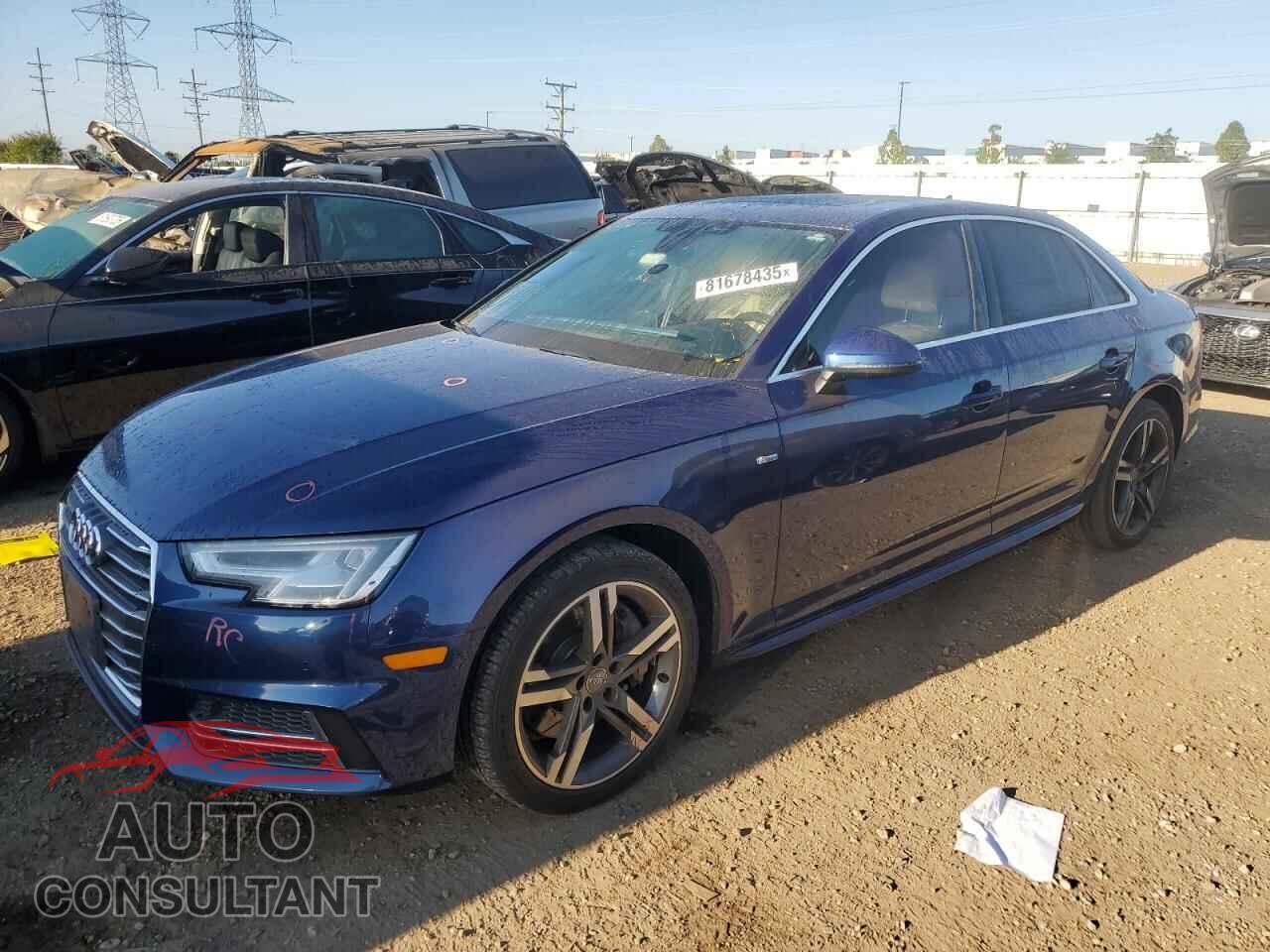 AUDI A4 2017 - WAUENAF41HN054264