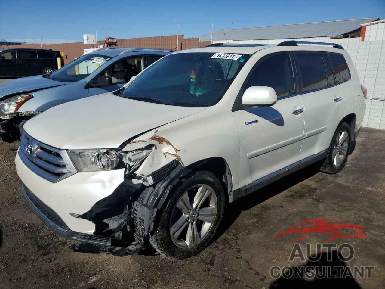 TOYOTA HIGHLANDER 2012 - 5TDYK3EH6CS053719
