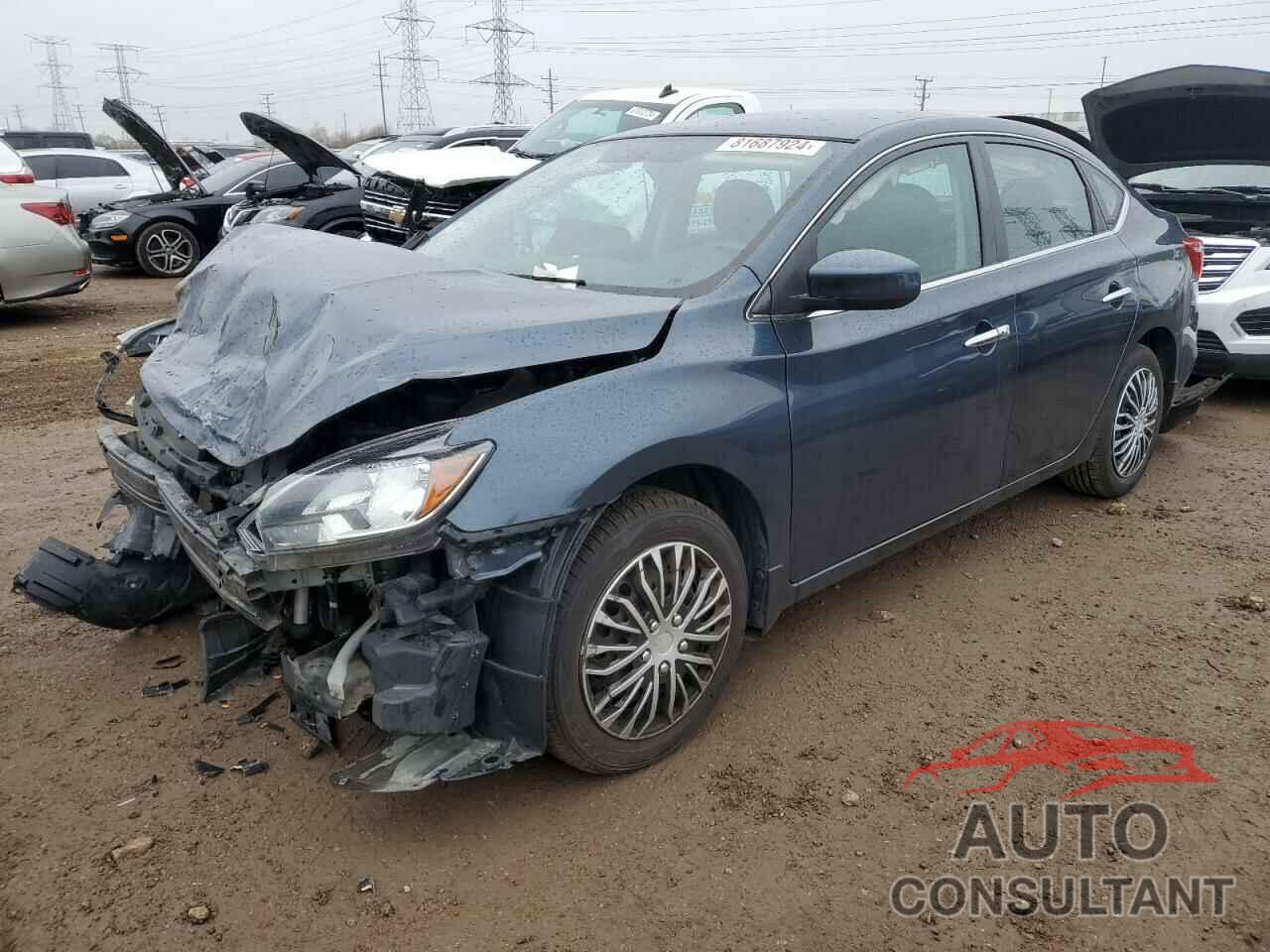 NISSAN SENTRA 2017 - 3N1AB7AP3HL647108