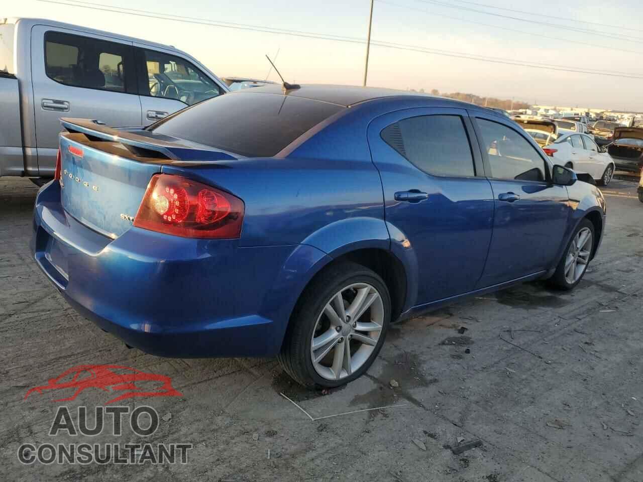 DODGE AVENGER 2013 - 1C3CDZCB8DN582493