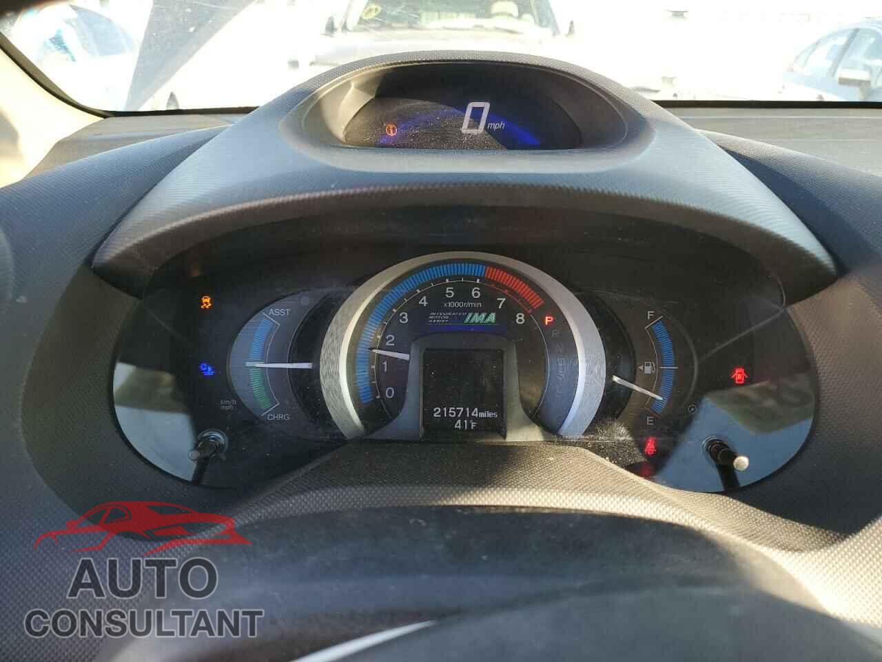 HONDA INSIGHT 2011 - JHMZE2H55BS009268