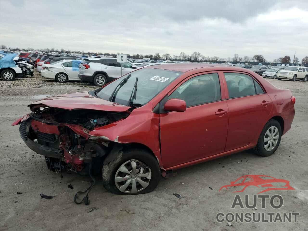 TOYOTA COROLLA 2009 - JTDBL40EX99065434