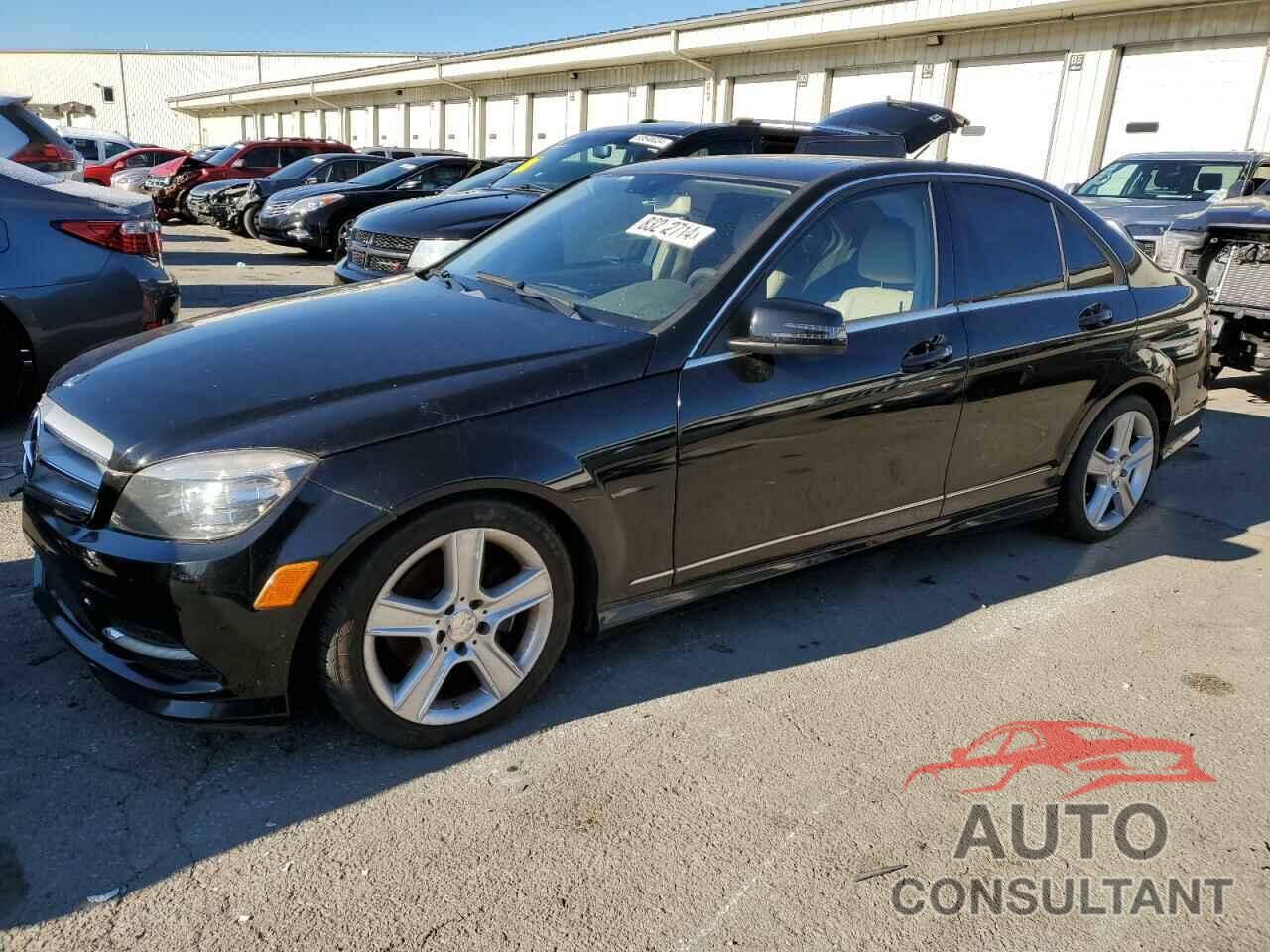 MERCEDES-BENZ C-CLASS 2011 - WDDGF8BB5BR187489