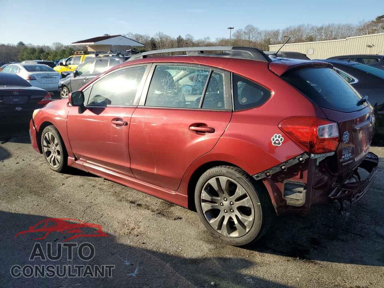 SUBARU IMPREZA 2012 - JF1GPAL64CH241152
