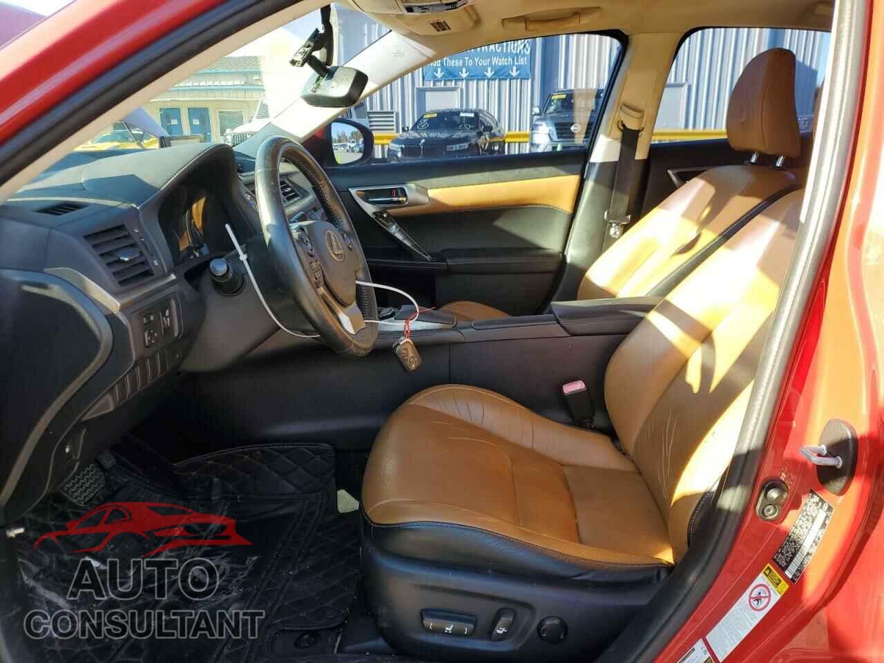 LEXUS CT 200 2014 - JTHKD5BH6E2207595
