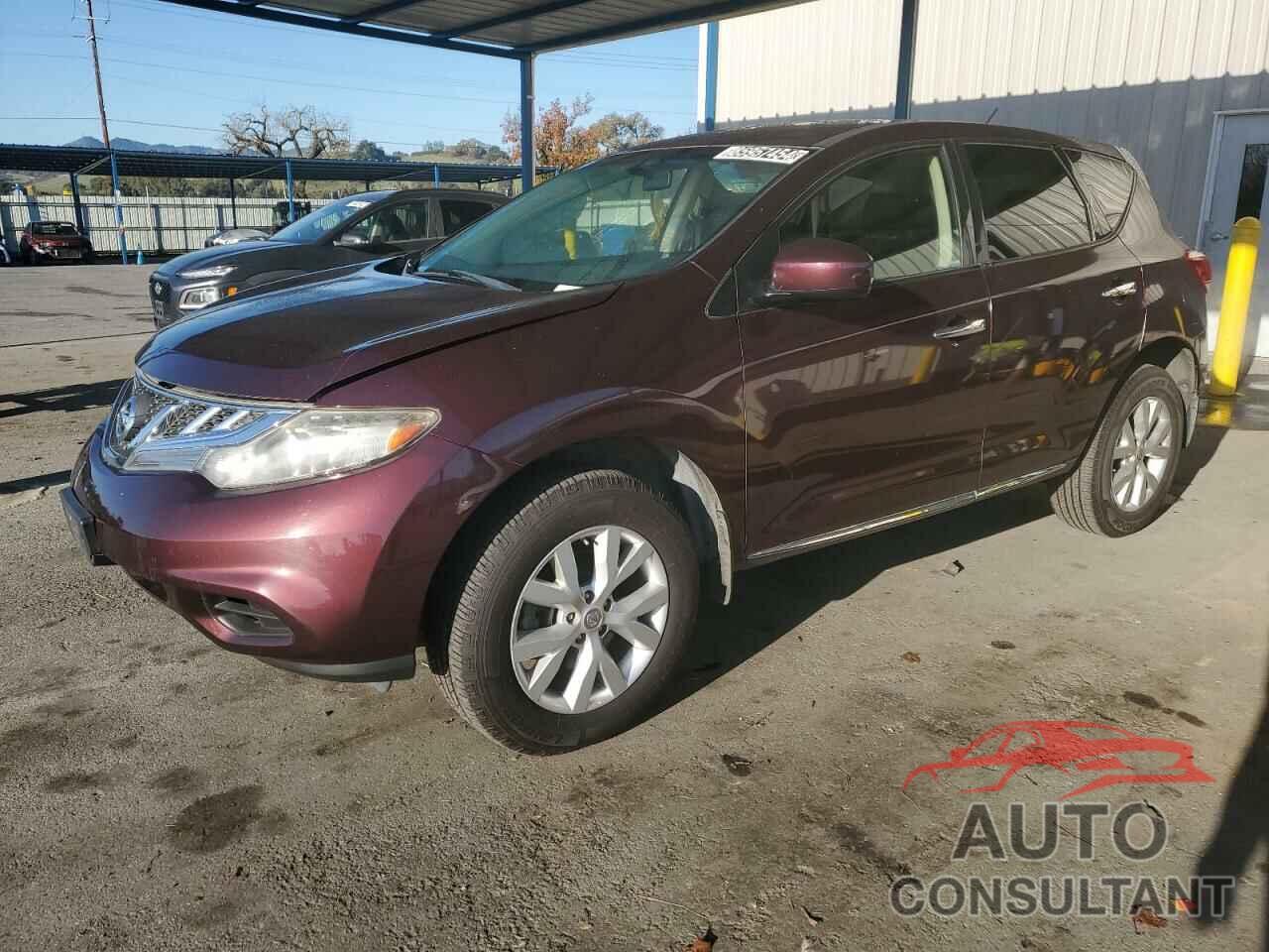 NISSAN MURANO 2014 - JN8AZ1MUXEW410598