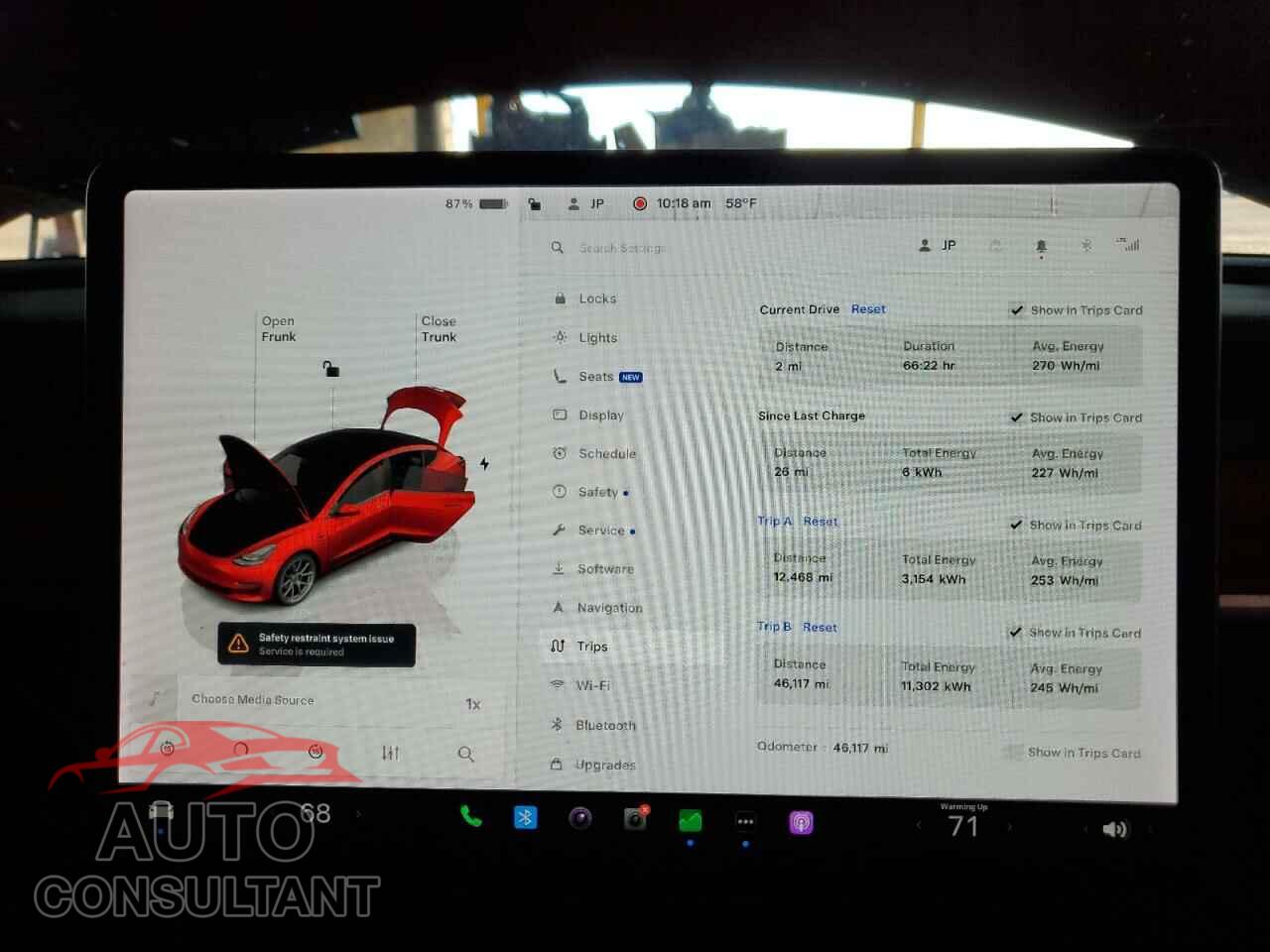 TESLA MODEL 3 2022 - 5YJ3E1EA1NF195329