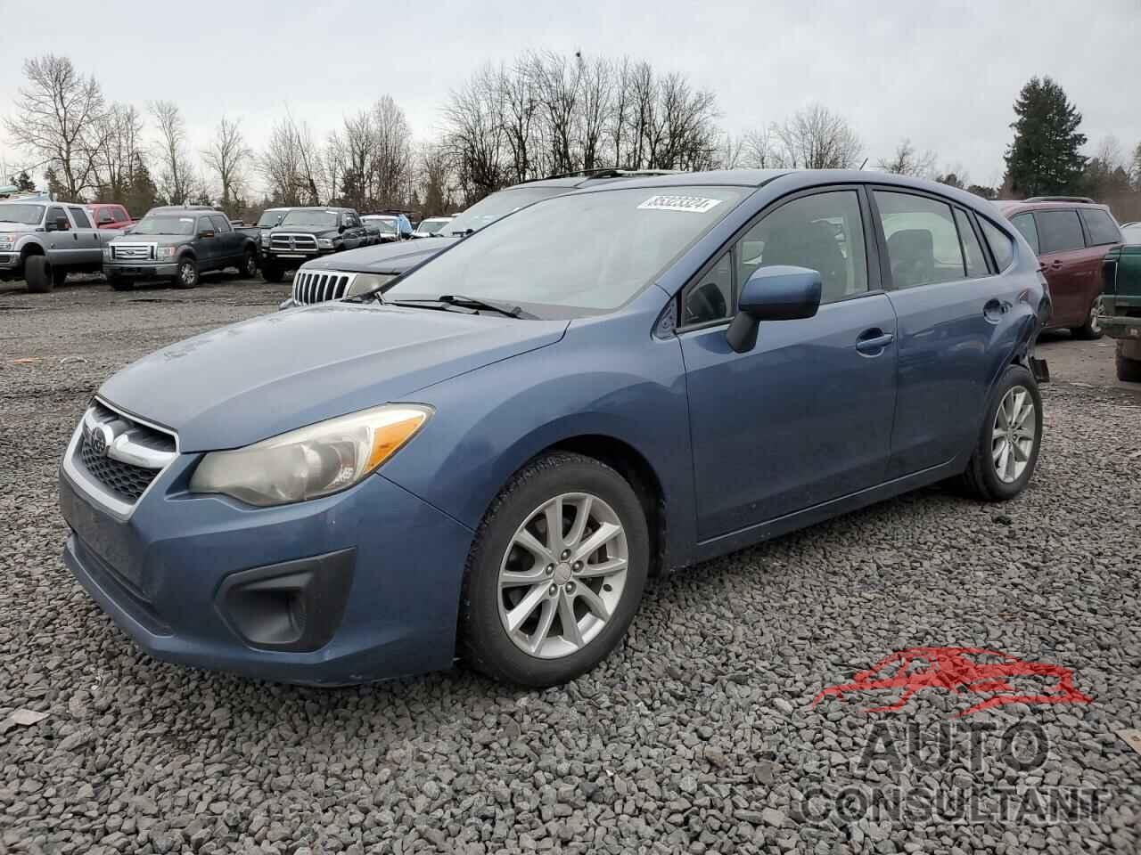 SUBARU IMPREZA 2012 - JF1GPAC64CH237523