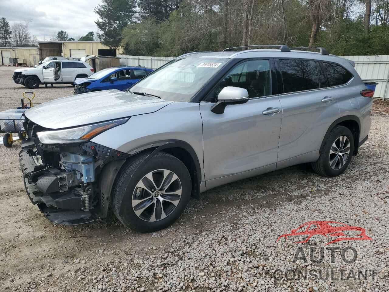 TOYOTA HIGHLANDER 2020 - 5TDGZRBH9LS000401