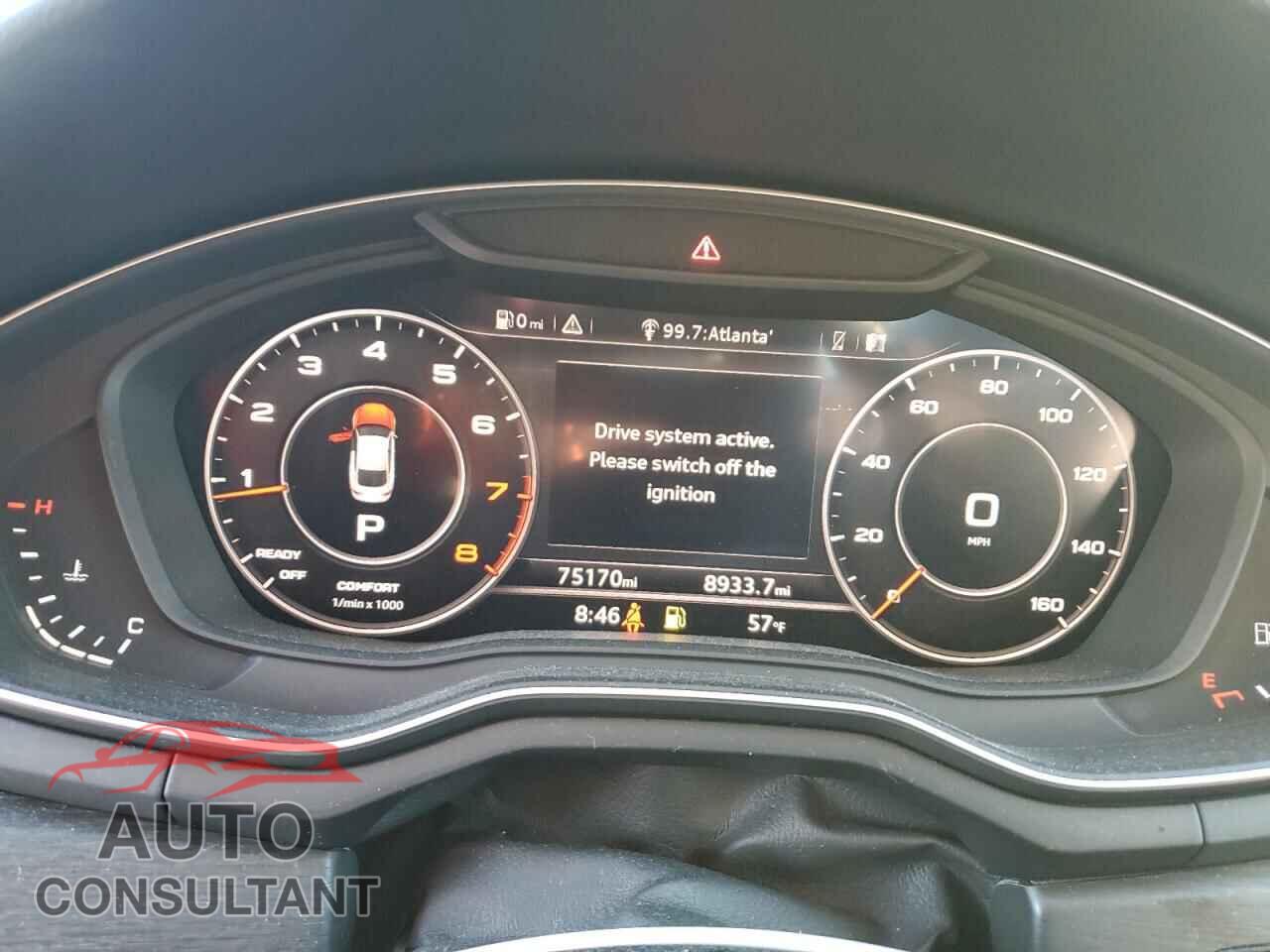 AUDI A5 2018 - WAUENCF58JA060001