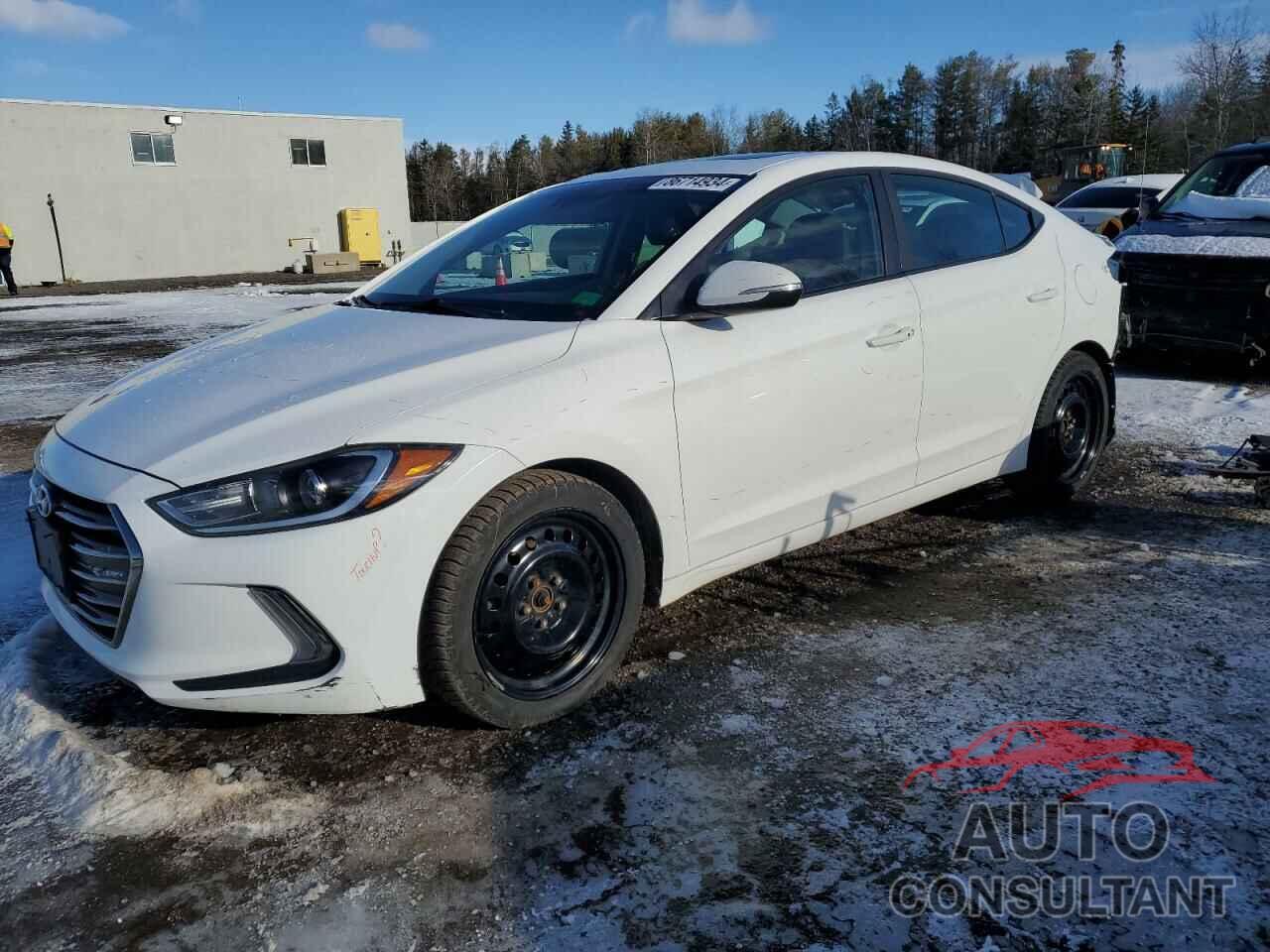 HYUNDAI ELANTRA 2018 - KMHD84LF7JU482036