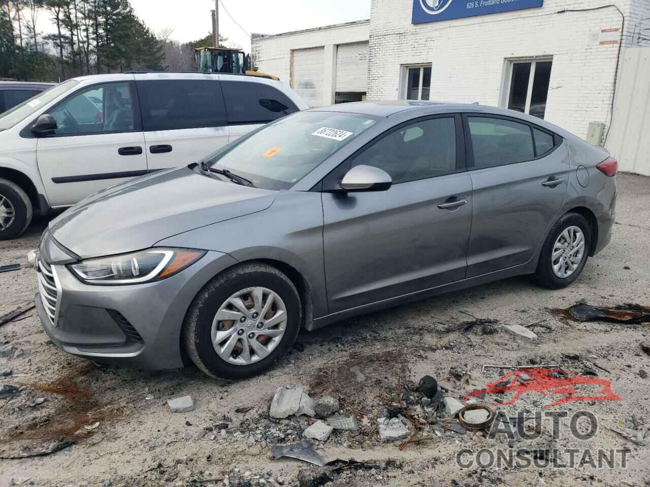 HYUNDAI ELANTRA 2017 - KMHD74LF5HU125094