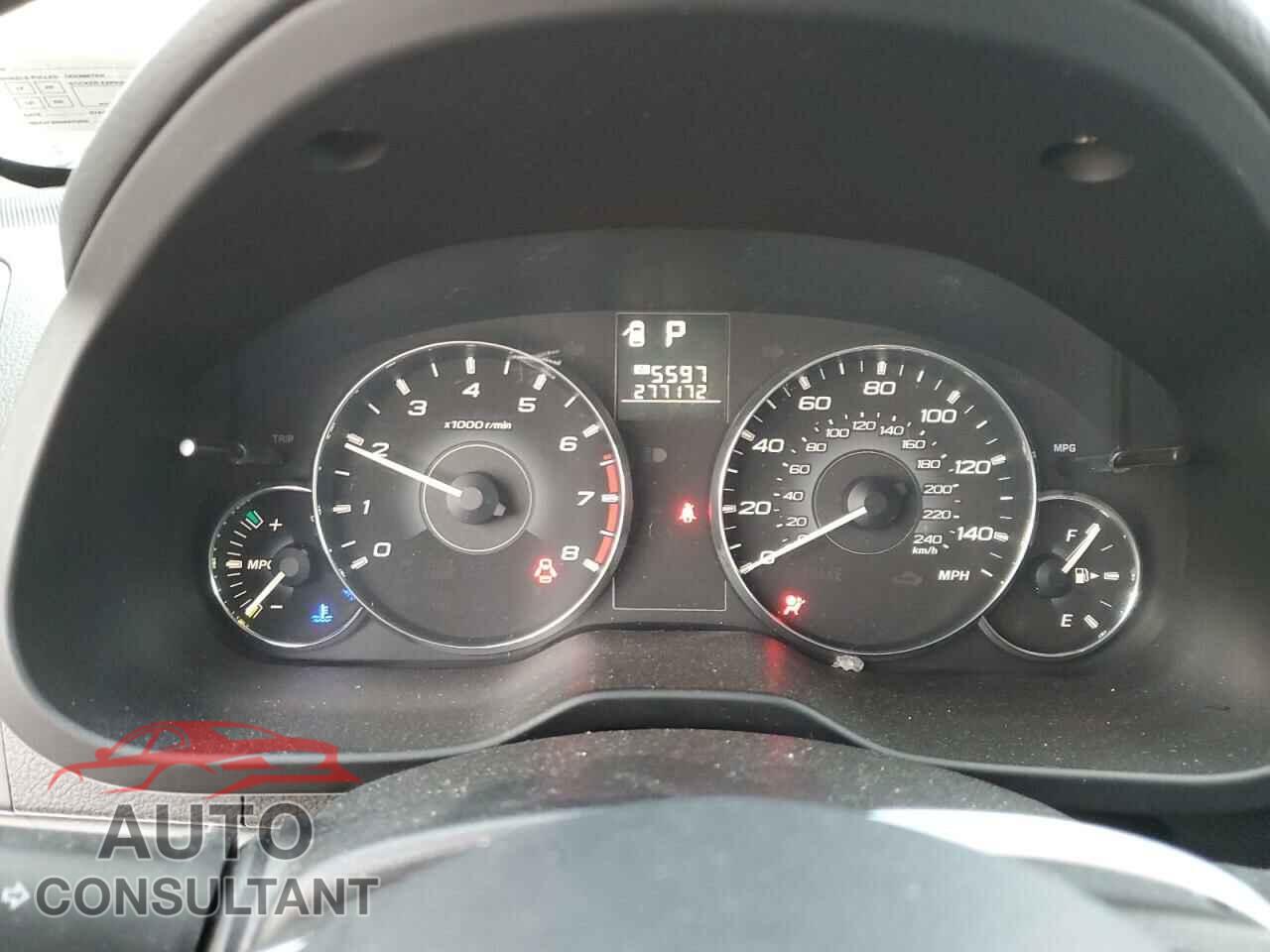 SUBARU OUTBACK 2011 - 4S4BRBCC8B3325735
