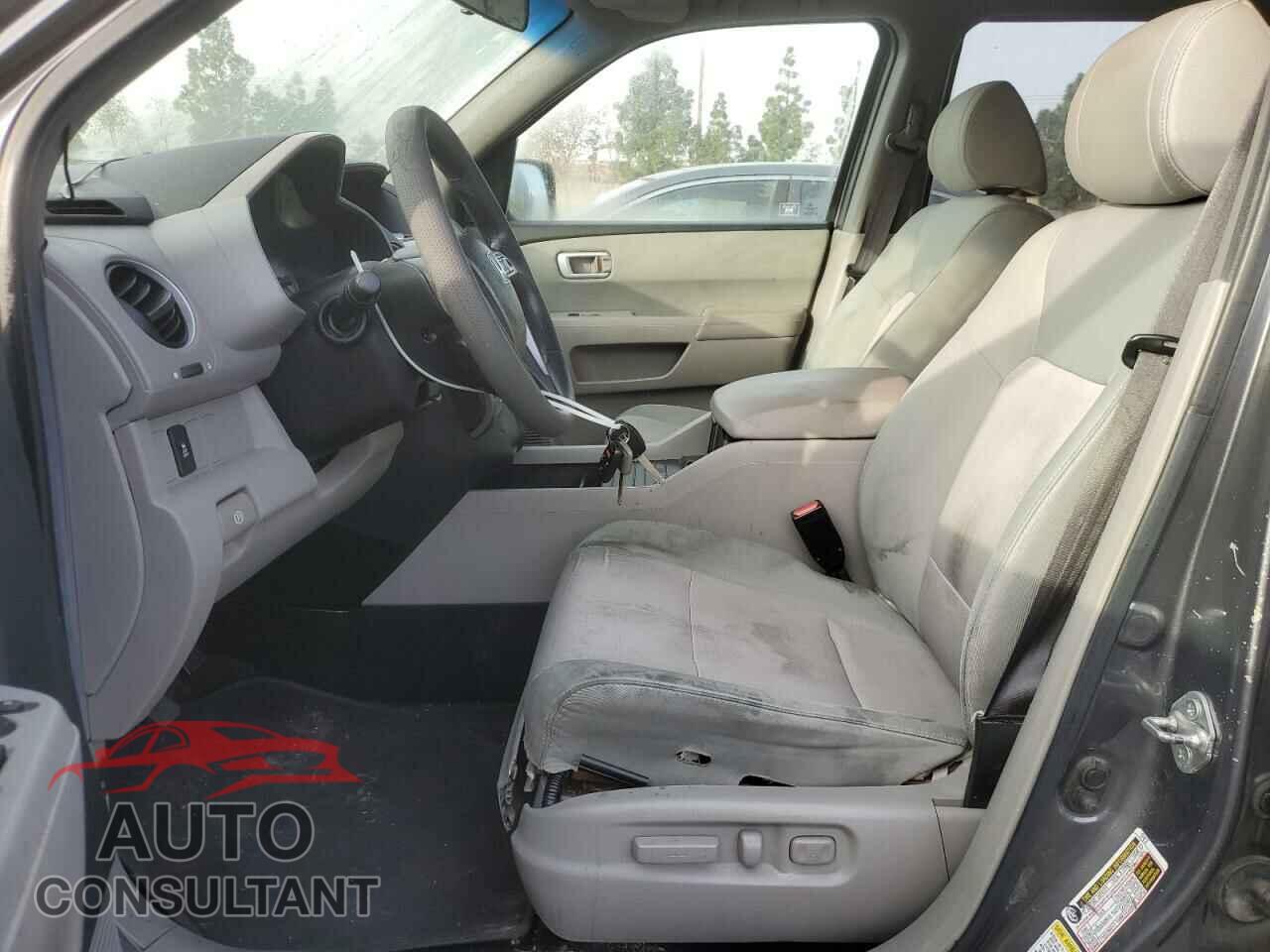 HONDA PILOT 2012 - 5FNYF3H41CB015932