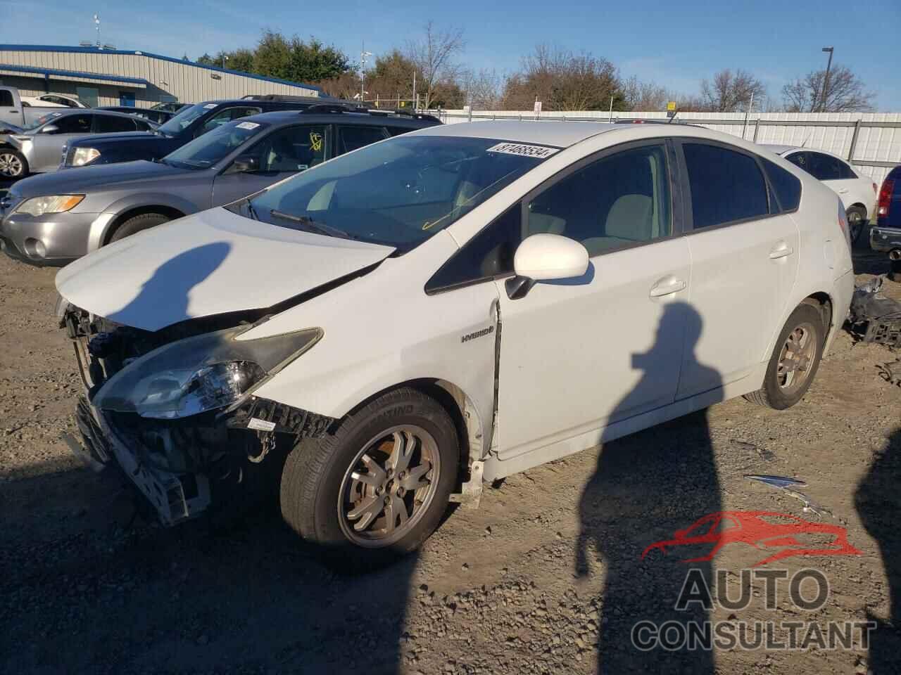 TOYOTA PRIUS 2010 - JTDKN3DU8A0050395