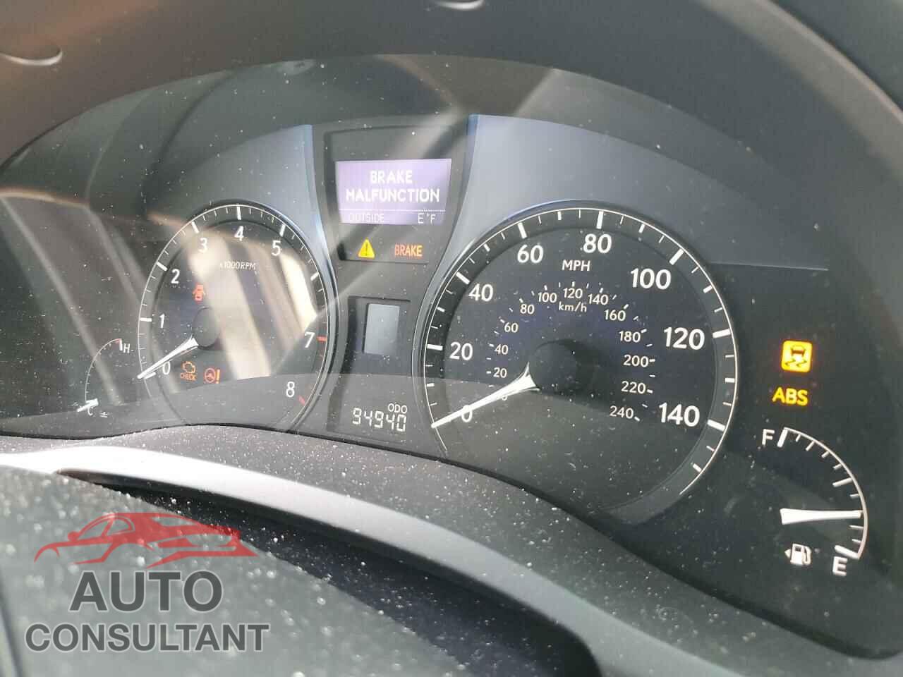 LEXUS RX350 2012 - 2T2BK1BA8CC142858
