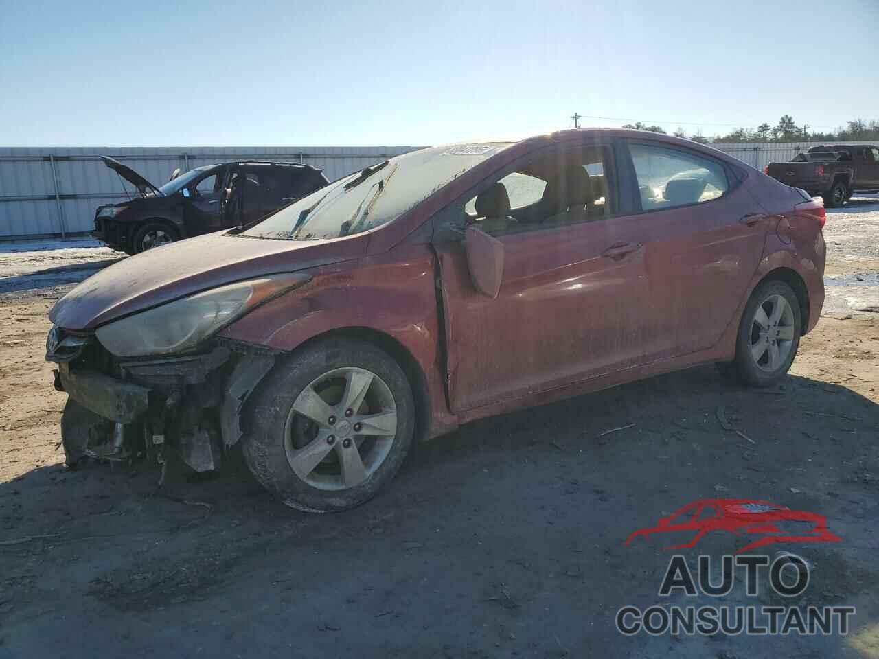 HYUNDAI ELANTRA 2013 - KMHDH4AE3DU771526