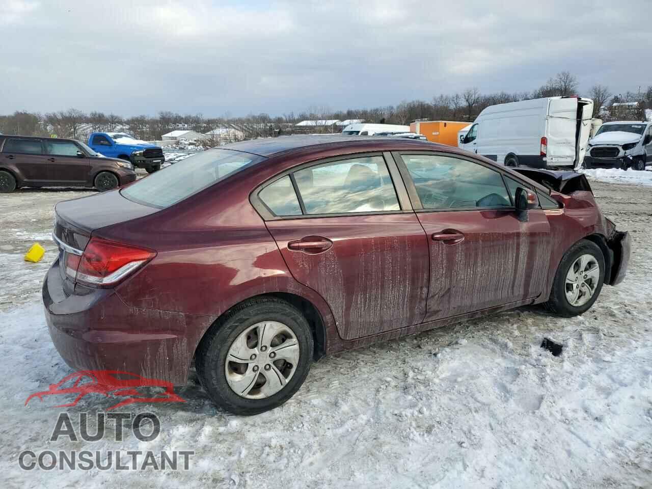 HONDA CIVIC 2013 - 19XFB2F59DE097439