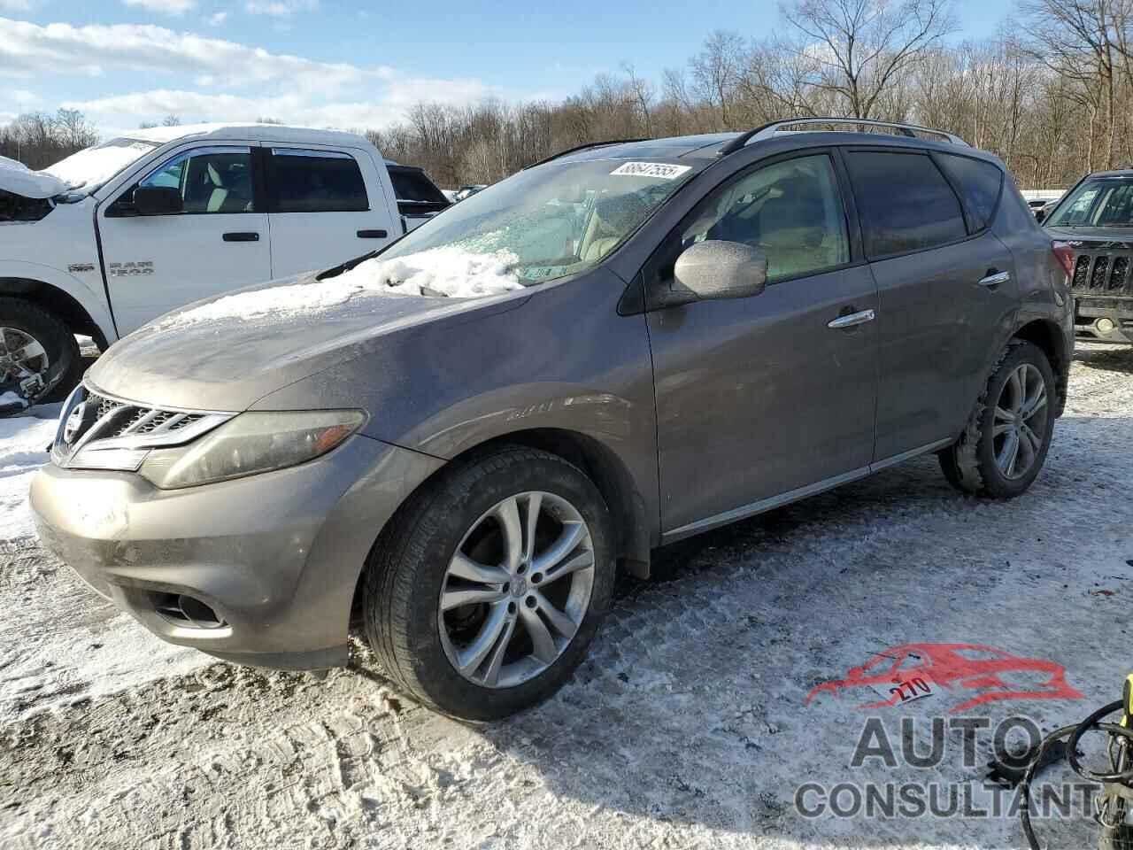 NISSAN MURANO 2011 - JN8AZ1MW4BW155038