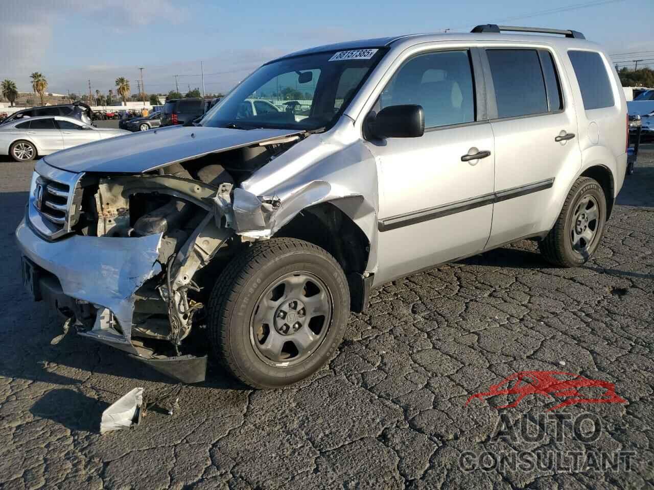 HONDA PILOT 2013 - 5FNYF3H2XDB017758