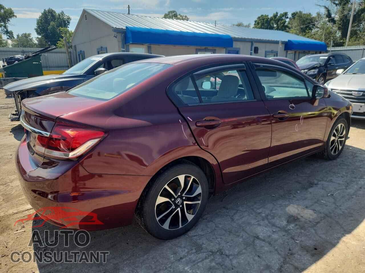 HONDA CIVIC 2013 - 2HGFB2F8XDH538639