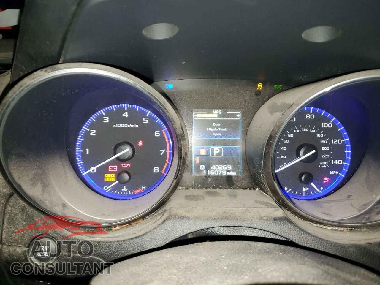 SUBARU OUTBACK 2015 - 4S4BSBLC3F3204573