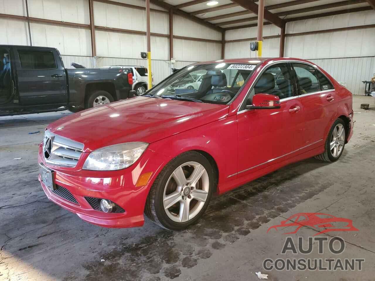 MERCEDES-BENZ C-CLASS 2010 - WDDGF8BB9AR108193
