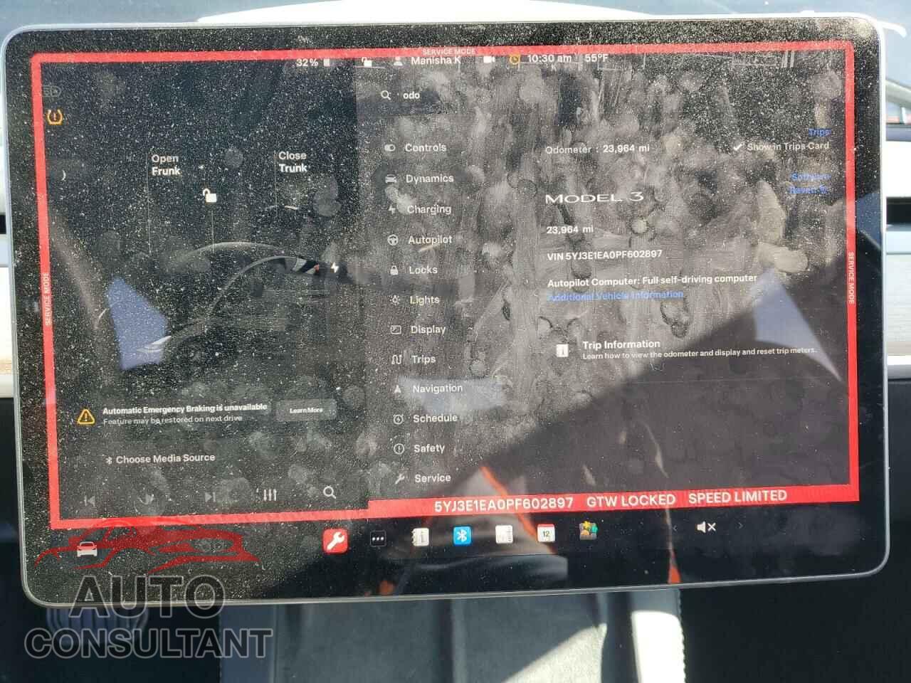TESLA MODEL 3 2023 - 5YJ3E1EA0PF602897