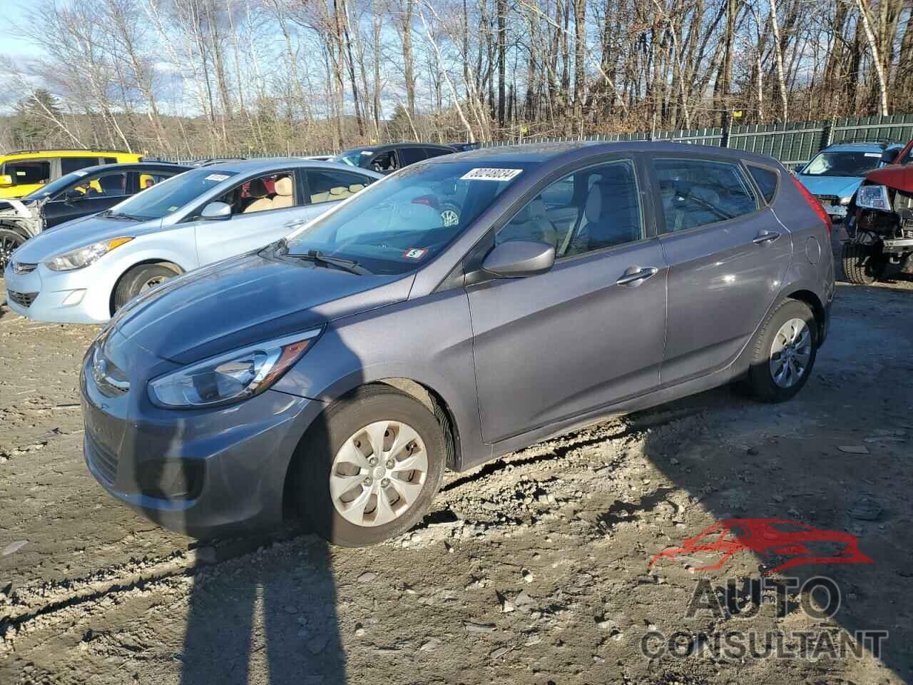 HYUNDAI ACCENT 2017 - KMHCT5AE3HU302006