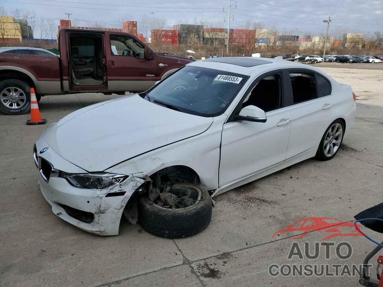 BMW 3 SERIES 2015 - WBA3C3C5XFK201492
