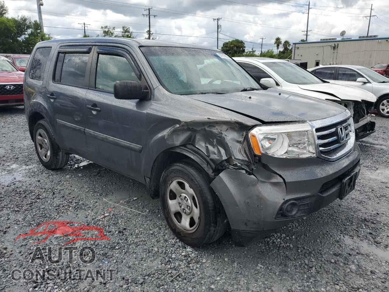 HONDA PILOT 2012 - 5FNYF3H27CB009809