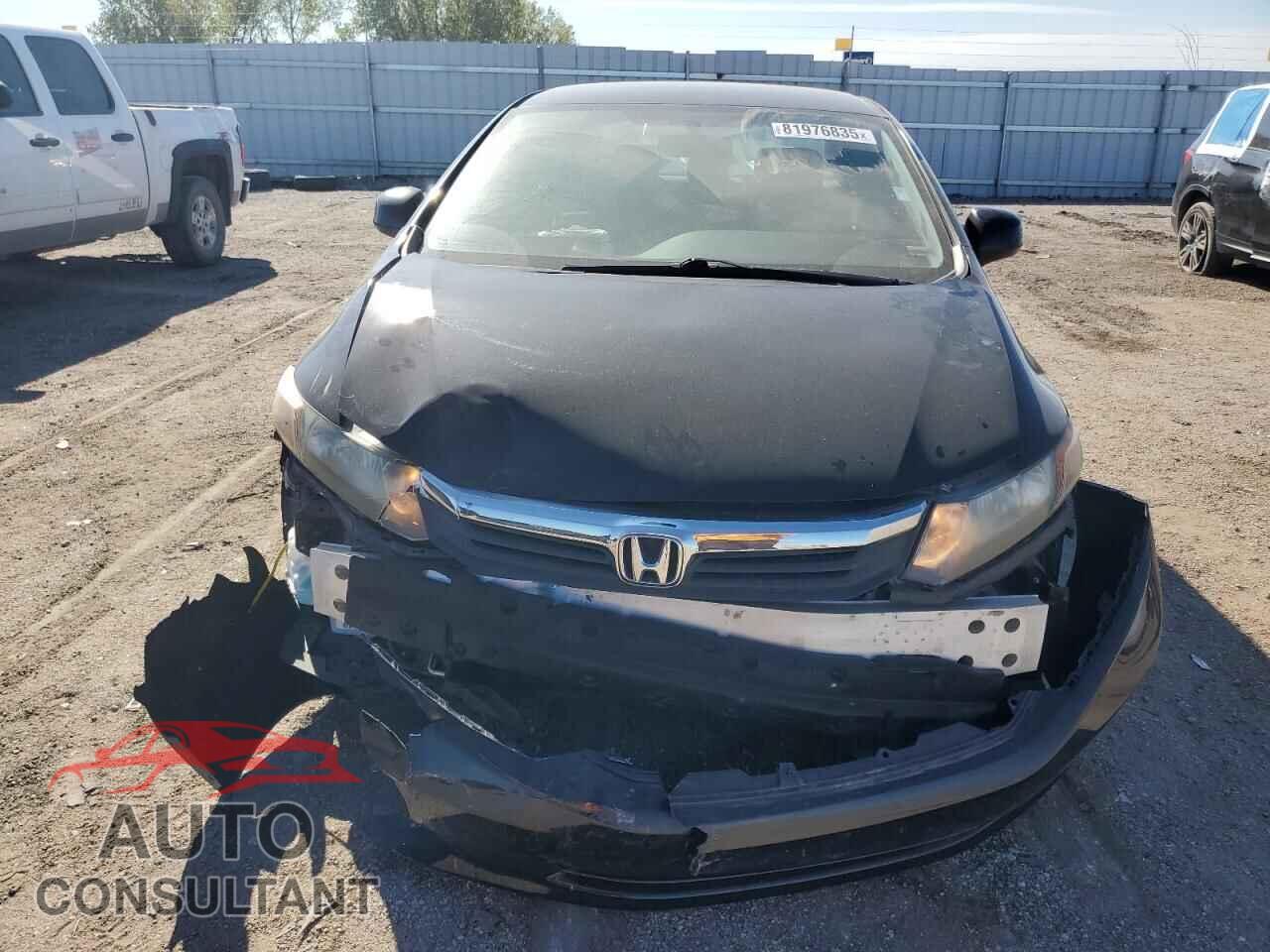 HONDA CIVIC 2012 - 19XFB2F52CE109624