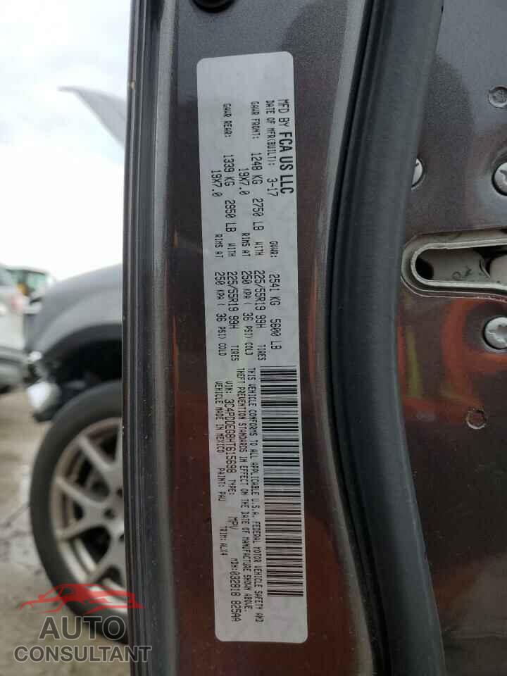 DODGE JOURNEY 2017 - 3C4PDDEG8HT615698
