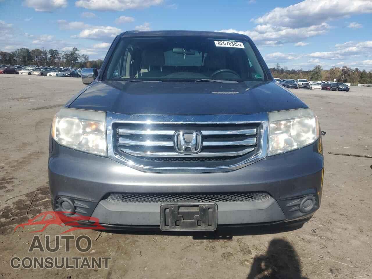 HONDA PILOT 2013 - 5FNYF4H22DB062473