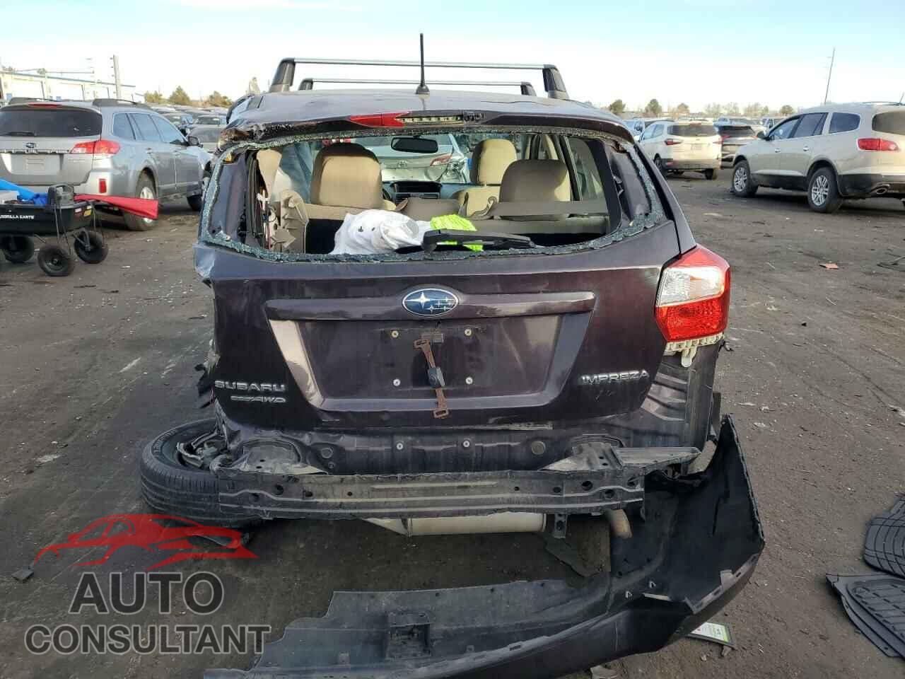 SUBARU IMPREZA 2012 - JF1GPAC64CH210631