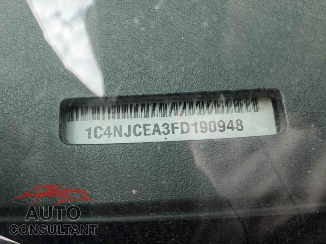 JEEP COMPASS 2015 - 1C4NJCEA3FD190948