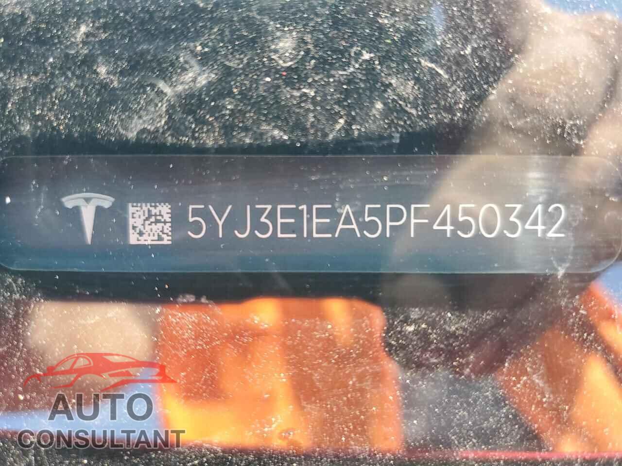 TESLA MODEL 3 2023 - 5YJ3E1EA5PF450342