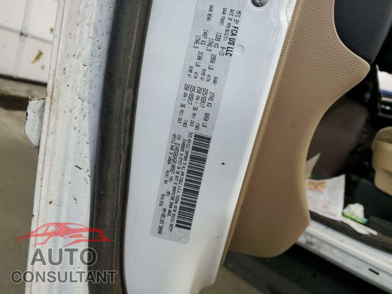 DODGE CARAVAN 2016 - 2C4RDGBG4GR100567